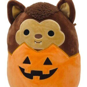 Squishmallows Wade Werewolf in pumpkin 2020 Halloween 8in Plush collectible gift
